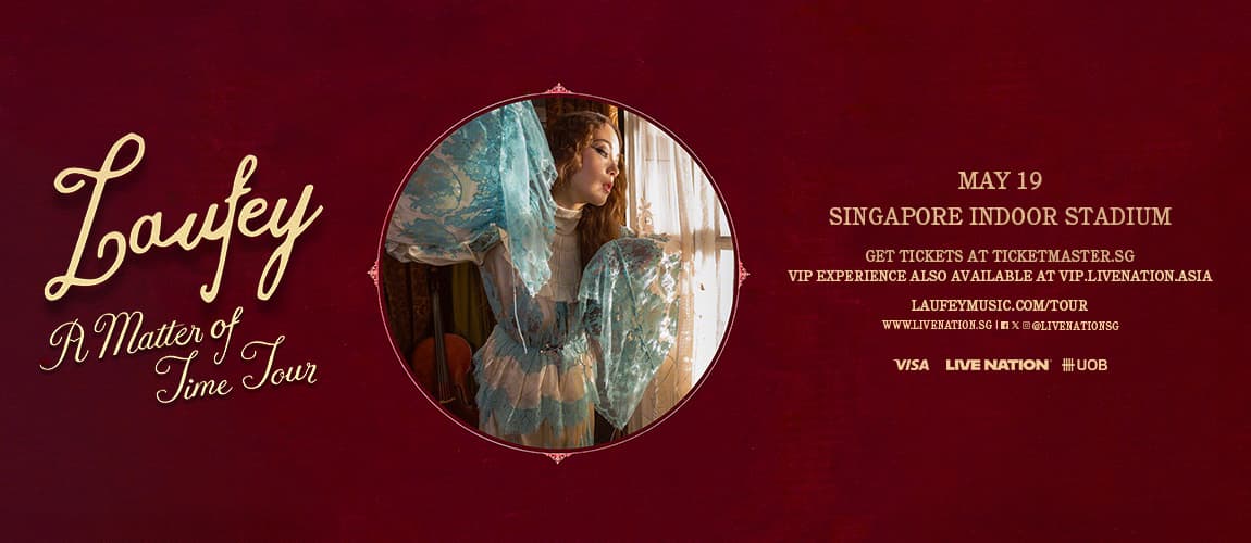 Laufey - A Matter of Time Tour in Singapore event poster